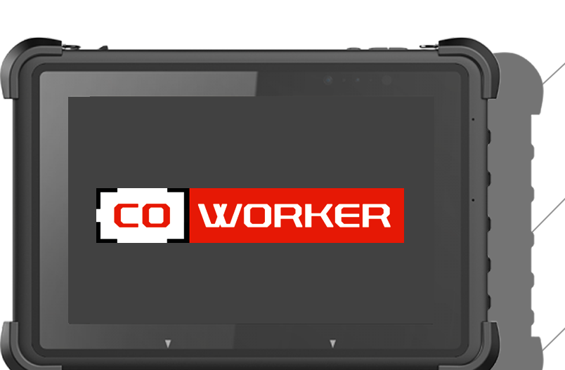 Tablette durcie Co-Worker CW12W - 12 pouces - IP65